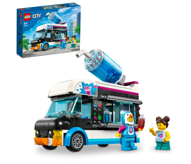 LEGO City 60384 Pingwinia furgonetka ze slushem - 1090523 - zdjęcie 9